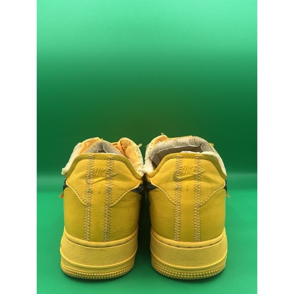 Nike Air Force One 1 Low Off White ICA University Gold Sz 13 No Box DD1876-700 - Picture 6 of 7